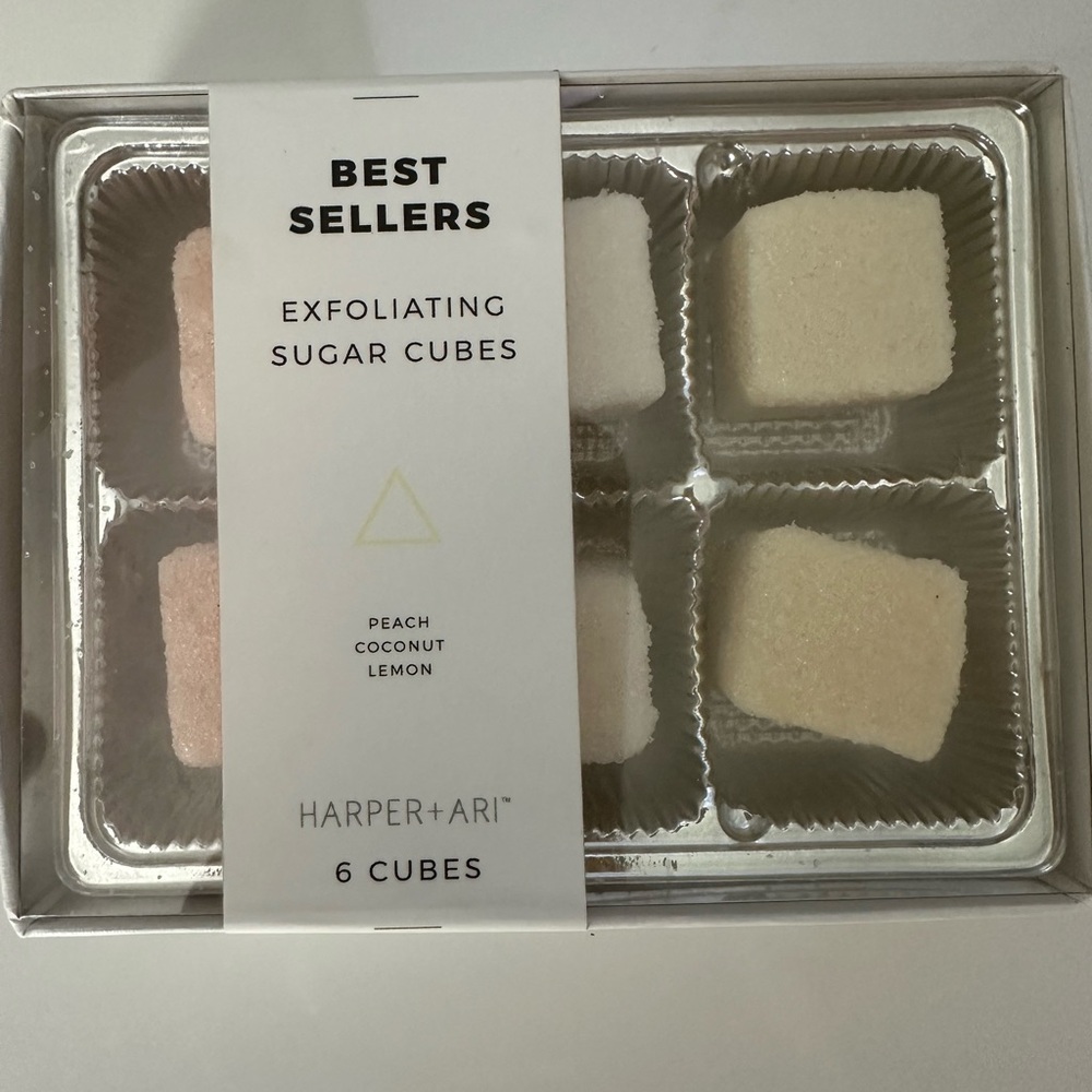 Harper + Ari Exfoliating Sugar Cubes, set of 6